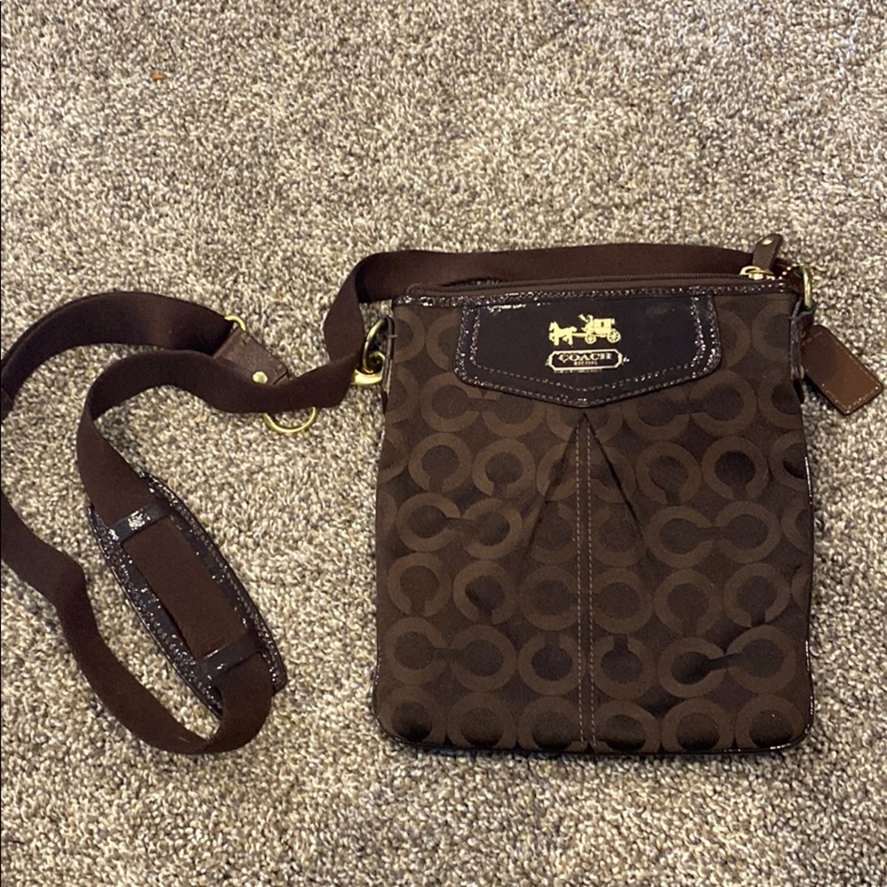 Coach cross body bag - small